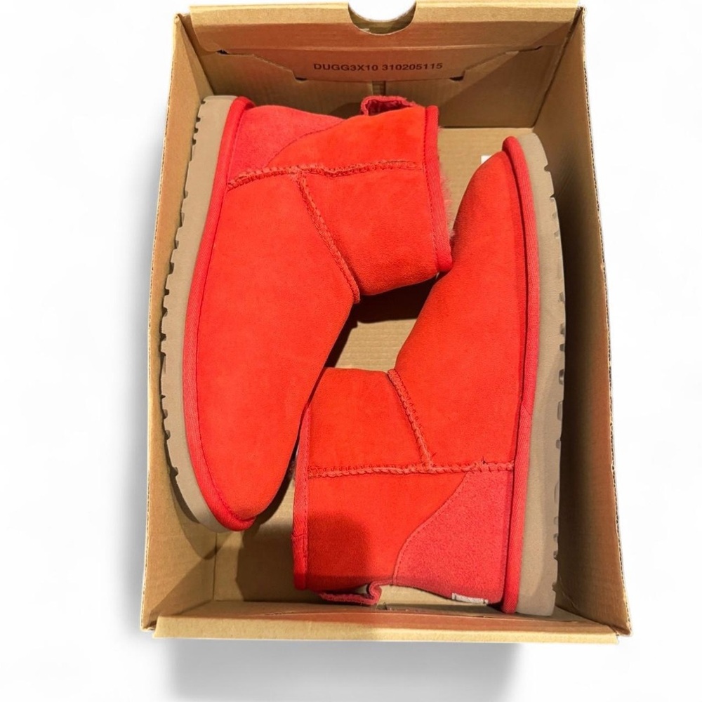 UGG Classic Mini red boots